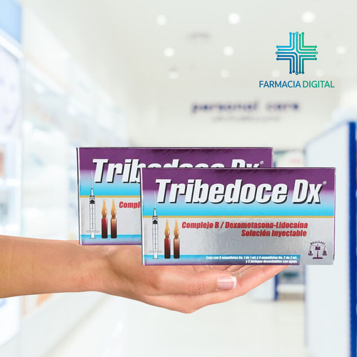 Tribedoce Dx Inyectable - Complejo B + Dexametasona 2 Pzas