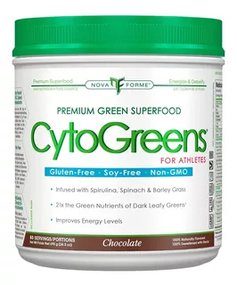 Novaforme Cytogreens Premium Green Superfood Para Atletas Ch
