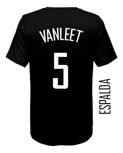 Remera Algodon - Basket (059) Houston Rockets #5 Vanvleet