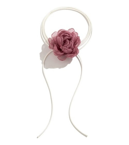 Super Fairy Rose Mesh Flower Fragrance-collar Retr Bean Past