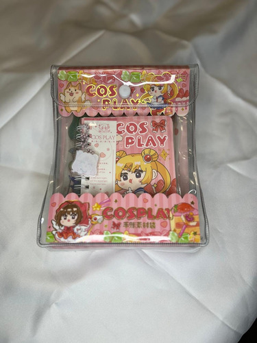 Libreta Y Stickers Sailor Moon O Princesas + Accesorios