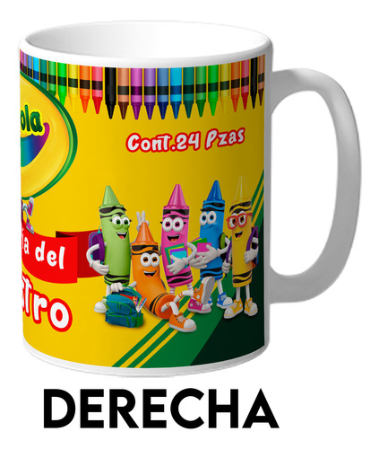 Taza Maestro Crayola