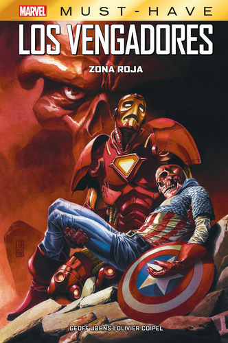 Libro Mst114 Vengadores Zona Roja - Geoff Johns
