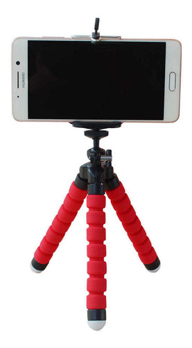 Imagen 8 de 10 de Trípode Con Soporte Para Teléfono De Pulpo Flexible Selfie