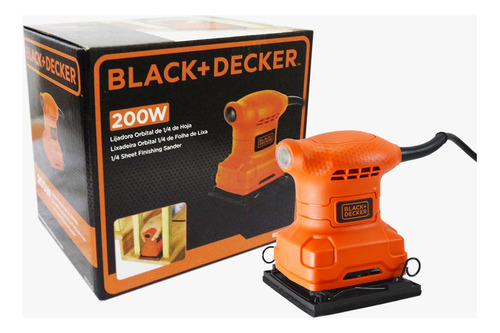 Lijadora Orbital Black And Decker