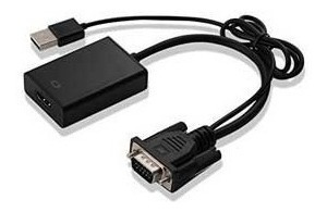 Agiler Agi-1218 Adaptador Convertidor Vga Macho- Hdmi Hembra