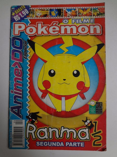 Revista Anime Do Especial Nº 4 Pokemon 