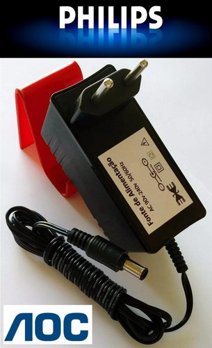 Fonte Map Monitor Aoc 12v 3a Lm520 Lm720 Lm729 Lm800 Lm914