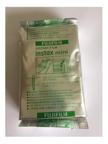 Imagen 6 de 6 de Fujifilm Cartucho Instax Mini Iso 800 10 Hojas