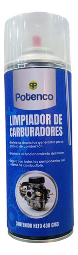 Limpiador De Carburador Potenco Aerosol 430 Cm3