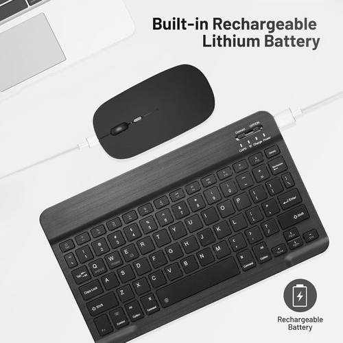 Teclado Para Tablet, Smartphone, Windows Guiheng Negro