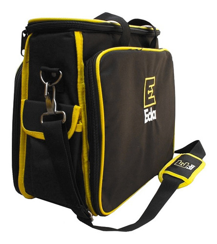Imagem 2 de 11 de Bolsa Maleta Para Ferramentas Em Lona C/ 30 Bolsos - Eda 9ri