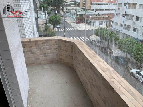 Imagem 6 de 11 de Apartamento À Venda E Em Construção Com 1 Dormitório No Bairro Canto Do Forte Em Praia Grande Sp. - Rrc131