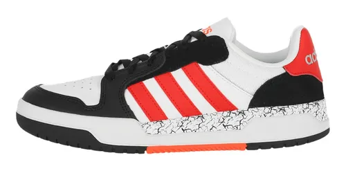 Zapatilla adidas Neo Entrap Hombre Black/white/red
