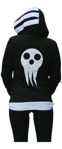 Sudadera Soul Eater (negra) - Reytol