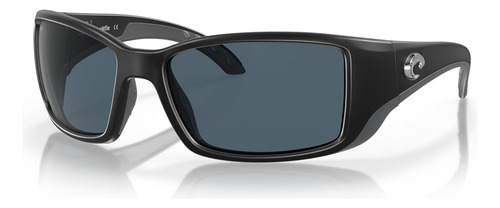 Costa Del Mar Gafas De Sol Redondas Polarizadas Blackfin Par
