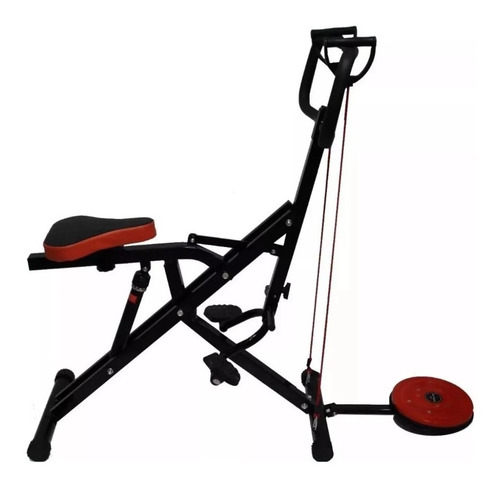 Maquina Fitness Total Horse Crunch Cilindro Gratis Parches