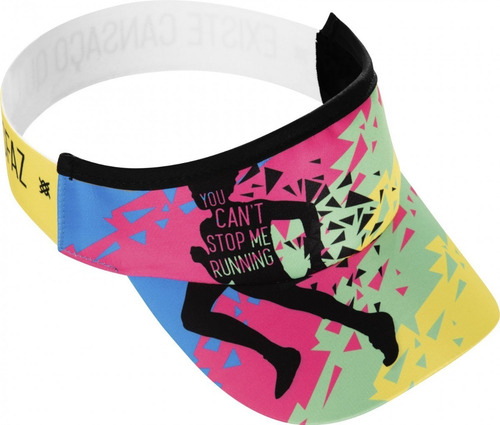 Imagem 1 de 4 de Viseira Para Corrida Hupi Feminina Masculina Várias Cores
