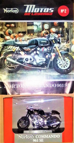 Motos De Leyenda Norton Commando 961 Se N° 2 - Con Accesorio