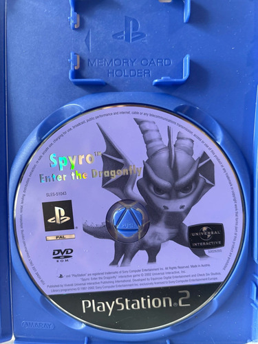 Jogo Spyro Ps2 Original (Usado)