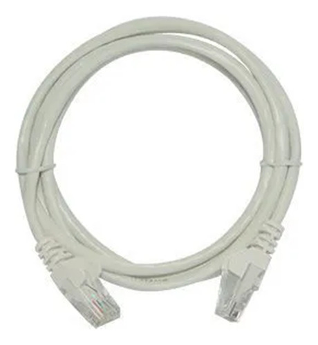 Patch Cord Cat.5e Utp 100% Cobre - 1,5m - Branco - Kit 50un