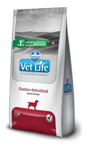 Vet Life Gastro-intestinal 2kg Perro Razas Mascotas