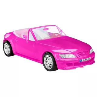 Carrinho Rosa Roadster Para Boneca Barbie Roma 3010