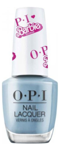 01 Unidad Opi Barbie La película, 15 ml, Mi trabajo es la playa (azul)