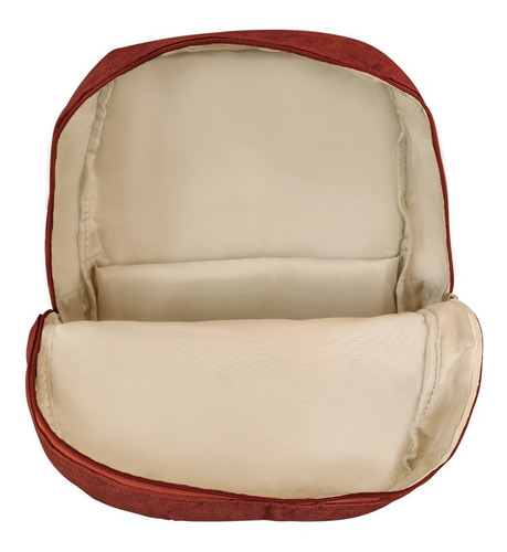 Imagen 4 de 9 de Mochila Borwek De Corderoy Porta Notebook 13'' Oficina.