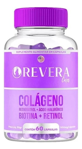 Revera Caps 1 Potes 60 Cáps Original Rejuvenescedor