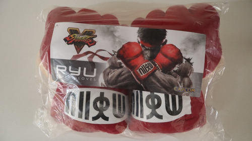 Street Fighter Ryu Plush Fists (puños De Peluche)
