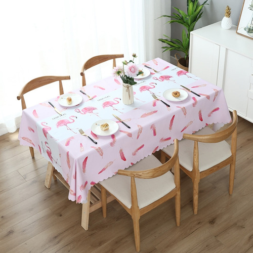 Printinging Coffee Dining Table Cloth Pvc Waterproof Oilproo