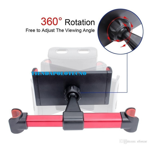 Imagen 5 de 9 de Soporte Universal Celular Auto Holder Asiento Trasero