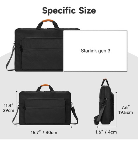 Starlink Gen 3 Bolsa De Viaje Mochila Accesorios Mmg
