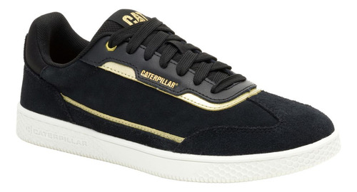 Zapatilla Mujer Pause Retro T-toe Negro Cat