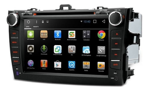 Android Toyota Corolla 2009-2013 Gps Dvd Wifi Radio Touch Hd