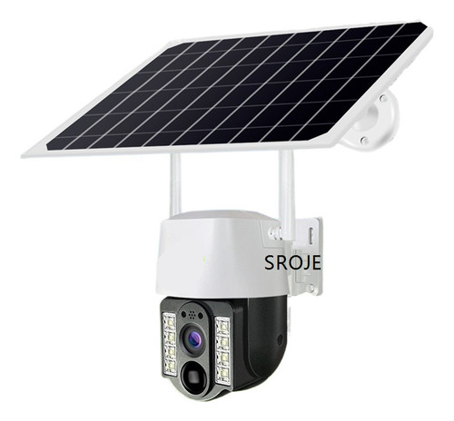 Sxt Cámara De Seguridad Cámara Solar Hd Visión Nocturna
