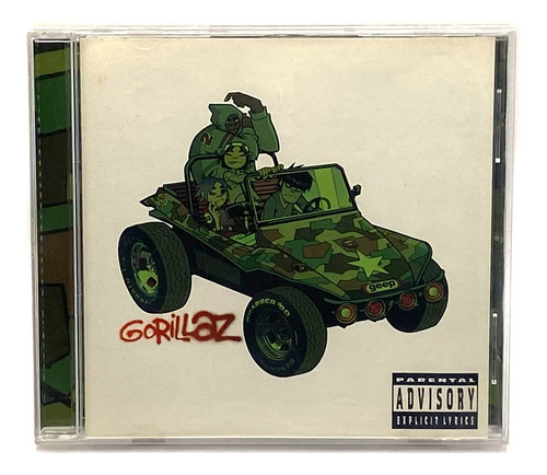 Cd Gorillaz - Gorillaz / Edc Americana 2001 / Enhanced
