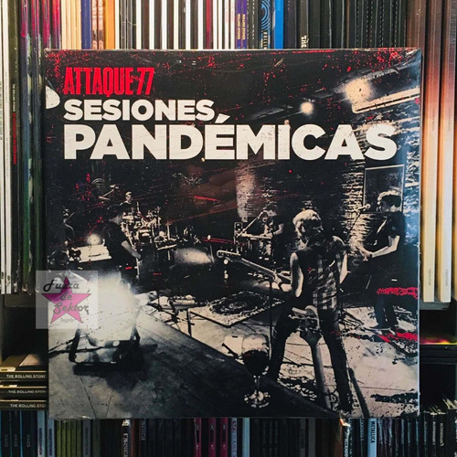 Vinilo Attaque 77 Sesiones Pandemicas 2 Lps Nuevo Y Sellado.