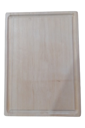 Imagen 2 de 8 de Tabla Cocina Para Cortar Picar Picada Asado Plato. De Madera