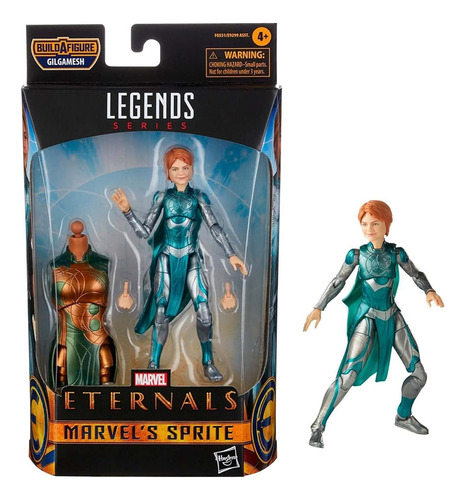 Boneco Marvel Legends Eternals Build A Figure Sprite Hasbro