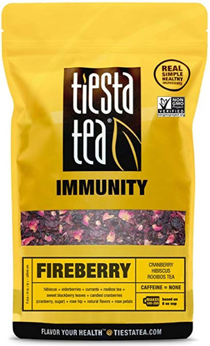 Arándano Hibisco Té De Rooibos | Fireberry 1 Lb Bolsa Por Ti