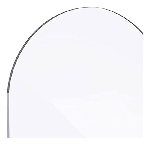 Acrílico De Arco Transparente Con Soporte Placa En 5 Piezas