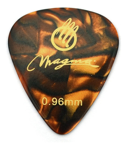 Púa Magma Para Guitarra Celuloide 0,96mm Pc096