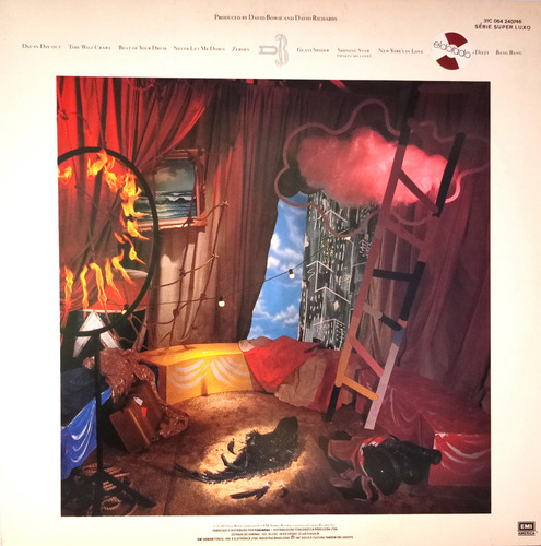 Lp David Bowie Never Let Me Down - 1987 Excelente (Usado)
