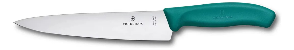 Cuchillo Victorinox Chef 19cm Swiss Classic Multiuso Suizo Color Turquesa