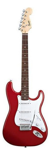 Guitarra Eléctrica Fender Squier Bullet Stratocaster Ht Red Color Rojo Orientación de la mano Diestro