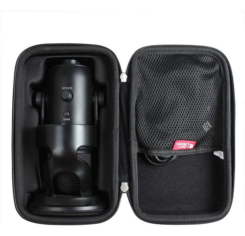 Estuche De Viaje Hermitshell Para Microfono Blue Yeti Pro