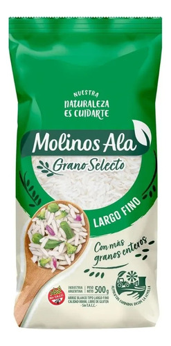 Arroz Ala Largo Fino 500 Grs X 12 Unidades