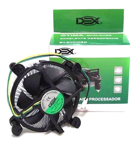 Cooler Cpu Lga 1155 Dex Intel Core I3 I5 I7 Celeron Pentium